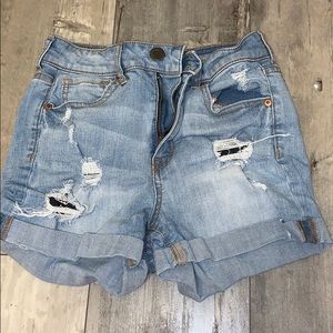 Aeropostale light jean shorts